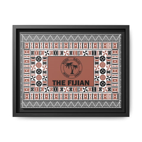 The Fijian Masi Matte Canvas