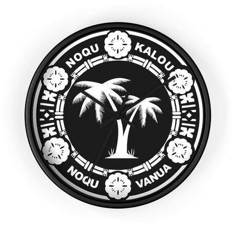 Noqu Kalou Noqu Vanua Wall Clock