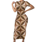 TRIBAL SLIMFIT DRESS