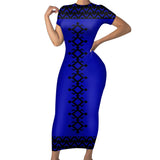 TRIBAL SLIMFIT DRESS