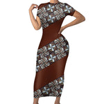 TRIBAL SLIMFIT DRESS