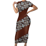 TRIBAL SLIMFIT DRESS