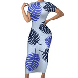 TRIBAL SLIMFIT DRESS