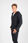 Soft cotton/bonded polar fleece Hoodie