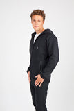Soft cotton/bonded polar fleece Hoodie