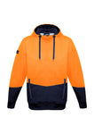 UNISEX HI VIS TEXTURED JACQUARD HOODIE