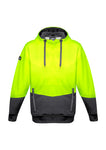 UNISEX HI VIS TEXTURED JACQUARD HOODIE
