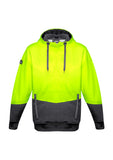 UNISEX HI VIS TEXTURED JACQUARD HOODIE