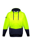 UNISEX HI VIS TEXTURED JACQUARD HOODIE