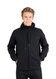 Soft cotton/bonded polar fleece Hoodie