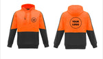 Unisex Hi Vis Stretch Taped Hoodie